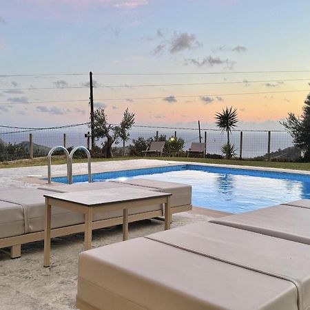 Villa Michael Triopetra Private Villa, Private Swimming Pool, Garden, Panoramic Sunset Exteriör bild