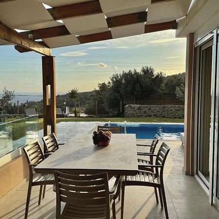 Villa Michael Triopetra Private Villa, Private Swimming Pool, Garden, Panoramic Sunset Exteriör bild