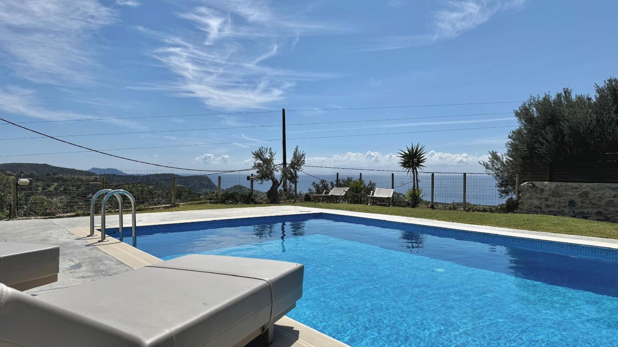 Villa Michael Triopetra Private Villa, Private Swimming Pool, Garden, Panoramic Sunset Exteriör bild